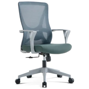 Swivel Task Chair with Lumbar Support Armrest